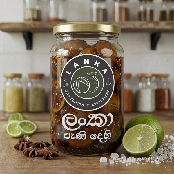 Sweet Lime Pickle jar by Lanka LunuDehi